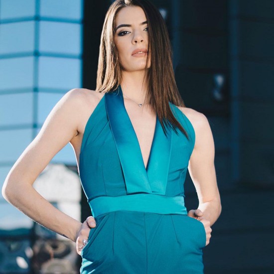 Outrageous V-Neck Jumpsuit Outrageous V-Neck Jumpsuit