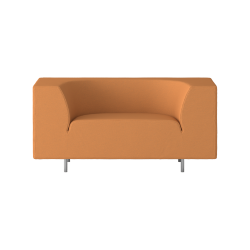 Orange Loveseat Orange Loveseat