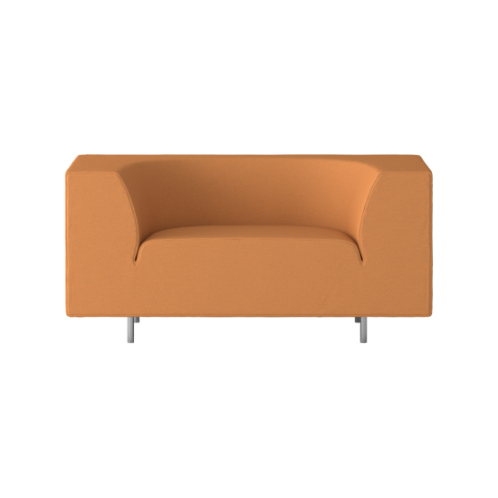 Orange Loveseat Orange Loveseat